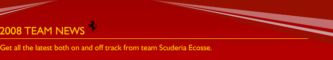 Scuderia Ecosse 2007 Team News